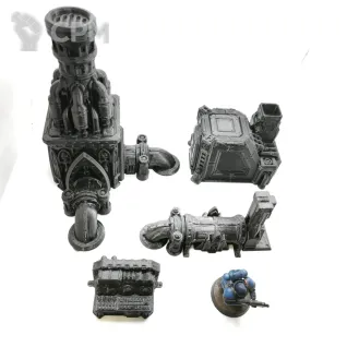 Описание картинки Комплект индустриального террейна от Rev127 по цене 500руб | Свободный Рынок Миниатюр - СРМ