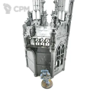 Описание картинки Руина башни Администратума от Rev127 по цене 500руб | Свободный Рынок Миниатюр - СРМ