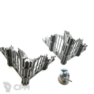Описание картинки Стены 40k (2 шт) от Rev127 по цене 300руб | Свободный Рынок Миниатюр - СРМ