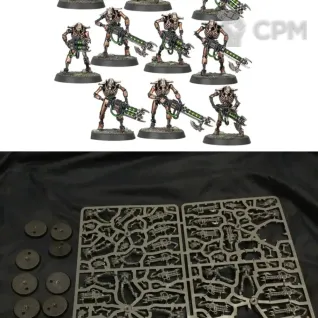 Описание картинки Necron Warriors x 10 от Svarden по цене 100руб | Свободный Рынок Миниатюр - СРМ