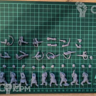 Описание картинки RoyalGuard Infantry от xyxrick2 по цене 500руб | Свободный Рынок Миниатюр - СРМ