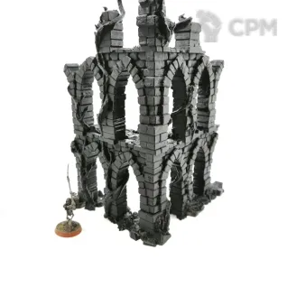 Описание картинки 3 этажная руина аос\фб от Rev127 по цене 500руб | Свободный Рынок Миниатюр - СРМ