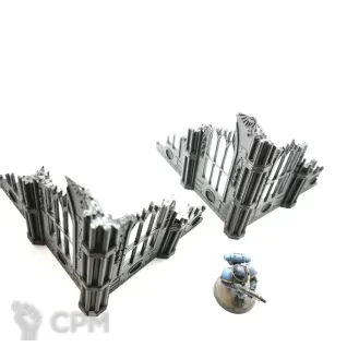 Описание картинки Стены 40k (2 шт) от Rev127 по цене 300руб | Свободный Рынок Миниатюр - СРМ