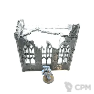 Описание картинки 2 этажная руина муниторум от Rev127 по цене 500руб | Свободный Рынок Миниатюр - СРМ
