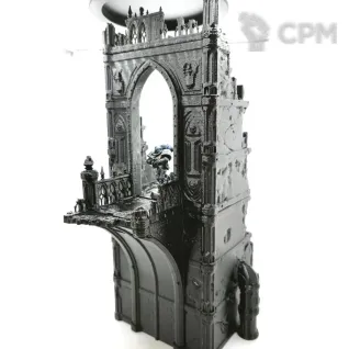 Описание картинки Руина с мостом 40к от Rev127 по цене 500руб | Свободный Рынок Миниатюр - СРМ