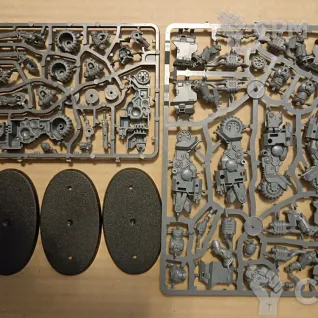 Описание картинки Outriders, оригинал на литниках от Black Legion Hall по цене 2 500руб | Свободный Рынок Миниатюр - СРМ