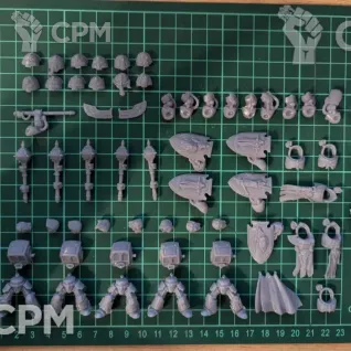 Описание картинки Deathwing Knights от xyxrick2 по цене 600руб | Свободный Рынок Миниатюр - СРМ