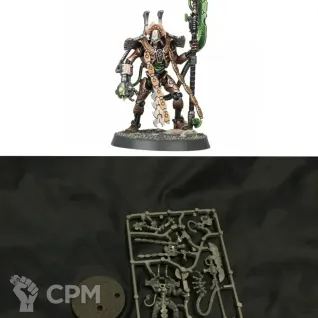 Описание картинки Necron Overlord от Svarden по цене 100руб | Свободный Рынок Миниатюр - СРМ