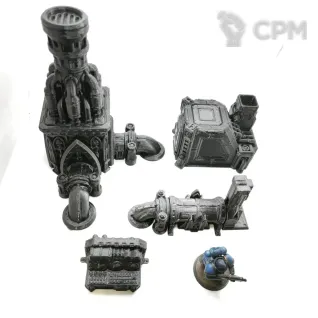 Описание картинки Комплект индустриального террейна от Rev127 по цене 500руб | Свободный Рынок Миниатюр - СРМ