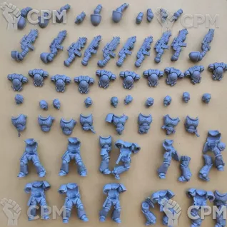 Описание картинки Primaris Intercessors ETB x10 от LexxGreen по цене 450руб | Свободный Рынок Миниатюр - СРМ