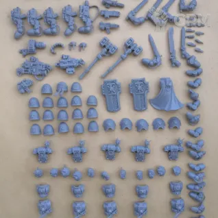 Описание картинки Deathwatch Veterans х5 от LexxGreen по цене 450руб | Свободный Рынок Миниатюр - СРМ