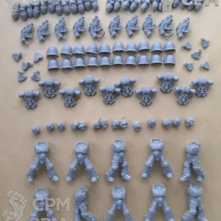 Описание картинки MKII Tactical Squad Mk2 x10 (Saturnine) от LexxGreen по цене 450руб | Свободный Рынок Миниатюр - СРМ