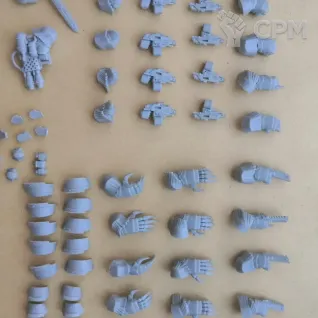 Описание картинки Cataphractii Terminators х5 от LexxGreen по цене 450руб | Свободный Рынок Миниатюр - СРМ