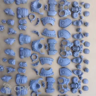 Описание картинки Saturnine Terminator Squad x3 от LexxGreen по цене 450руб | Свободный Рынок Миниатюр - СРМ