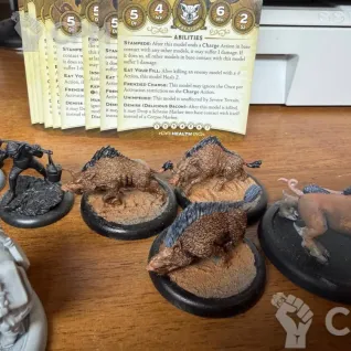 Описание картинки Wild boar Ulix от Дима162 по цене 100руб | Свободный Рынок Миниатюр - СРМ