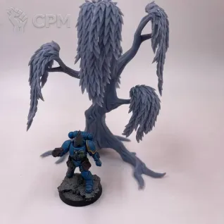 Описание картинки Большое дерево от Подземный человек по цене 400руб | Свободный Рынок Миниатюр - СРМ