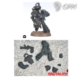 Описание картинки Endryd Haar, the Riven Hound от Brutality по цене 200руб | Свободный Рынок Миниатюр - СРМ