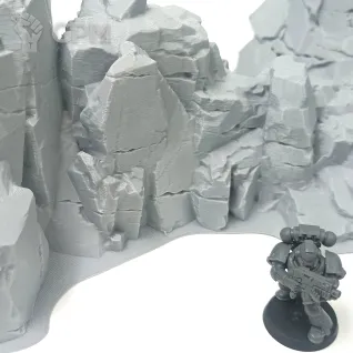 Описание картинки Большие Камни - Террейн от Terrain Print по цене 1 000руб | Свободный Рынок Миниатюр - СРМ