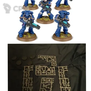 Описание картинки Space marines Hellblasters Dark Imperium от Svarden по цене 100руб | Свободный Рынок Миниатюр - СРМ