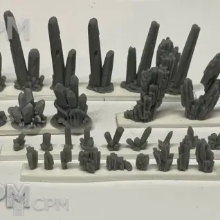 Описание картинки Магические кристаллы от Подземный человек по цене 200руб | Свободный Рынок Миниатюр - СРМ