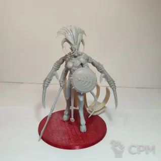 Описание картинки Shalaxi Helbane / Keeper Of Secrets от WastelandMiniatures по цене 100руб | Свободный Рынок Миниатюр - СРМ