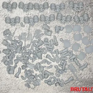 Описание картинки MkII Assault Squad (New) от Бруталити по цене 900руб | Свободный Рынок Миниатюр - СРМ