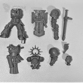 Описание картинки Lieutenant Indomitus от Московская Литейка  по цене 100руб | Свободный Рынок Миниатюр - СРМ