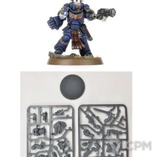 Описание картинки Lieutenant Power Fist Plasma от Svarden по цене 2 950руб | Свободный Рынок Миниатюр - СРМ