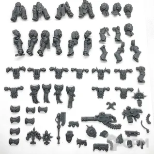 Описание картинки Chaos Space Marines Legionaries от VtorushinAdditiveTec по цене 850руб | Свободный Рынок Миниатюр - СРМ