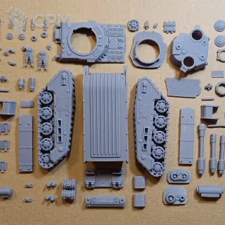 Описание картинки Astra Militarum: Rogal Dorn (Рогал Дорн ) / Warhammer 40000 Астра Милитарум от Лавка Приключенца по цене 999руб | Свободный Рынок Миниатюр - СРМ