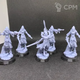 Описание картинки Warlock conclave + Farseer от Хитрый гретчин  по цене 400руб | Свободный Рынок Миниатюр - СРМ