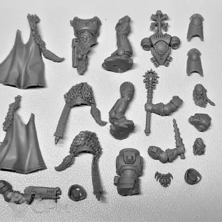 Описание картинки Wolf Priest от Московская Литейка  по цене 100руб | Свободный Рынок Миниатюр - СРМ