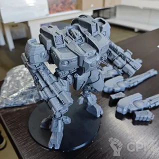 Описание картинки [КОПИЯ] KX 139 Ta'unar Supremacy Armour литье + литая пиранья от Serjik по цене 5 000руб | Свободный Рынок Миниатюр - СРМ