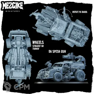 Описание картинки Mad Mez Buggy - Da Intercepta от Бруталити по цене 1 500руб | Свободный Рынок Миниатюр - СРМ