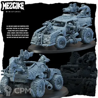 Описание картинки Mad Mez Buggy - Da Intercepta от Бруталити по цене 1 500руб | Свободный Рынок Миниатюр - СРМ