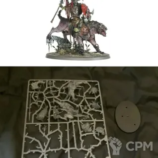 Описание картинки Killaboss on Great Gnashtoof от Svarden по цене 100руб | Свободный Рынок Миниатюр - СРМ