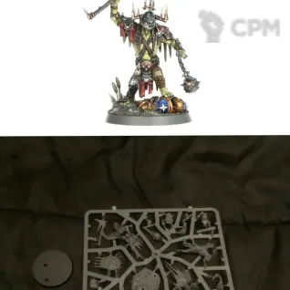 Описание картинки Killaboss with Stab-grot от Svarden по цене 100руб | Свободный Рынок Миниатюр - СРМ