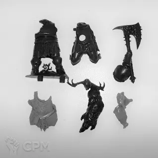 Описание картинки Mulgoth the Cleaver от Московская Литейка  по цене 100руб | Свободный Рынок Миниатюр - СРМ