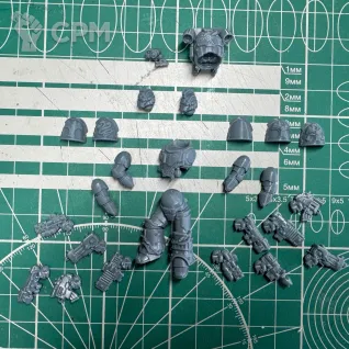 Описание картинки Alpha Legion Moritat от Recruiter по цене 550руб | Свободный Рынок Миниатюр - СРМ