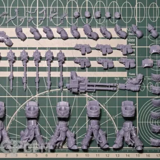 Описание картинки Word Bearers Tartaros Terminators от Recruiter по цене 650руб | Свободный Рынок Миниатюр - СРМ