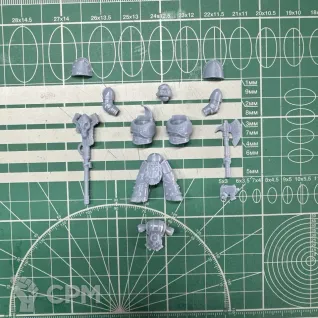 Описание картинки Space Wolves Caster of Runes от Recruiter по цене 550руб | Свободный Рынок Миниатюр - СРМ