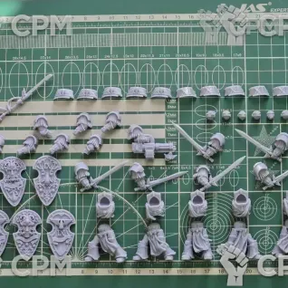 Описание картинки Blood Angels Crimson Paladins от Recruiter по цене 600руб | Свободный Рынок Миниатюр - СРМ