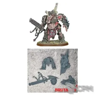 Описание картинки Demon Prince of Nurgle от Бруталити по цене 400руб | Свободный Рынок Миниатюр - СРМ