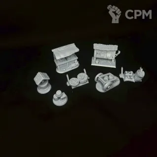 Описание картинки Набор task nood для DnD 50мм от R.E.print по цене 200руб | Свободный Рынок Миниатюр - СРМ