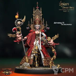 Описание картинки Arthenia VI the Archpapess от Бруталити по цене 200руб | Свободный Рынок Миниатюр - СРМ
