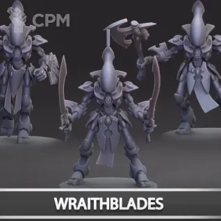 Описание картинки Wraithblades от Бруталити по цене 700руб | Свободный Рынок Миниатюр - СРМ