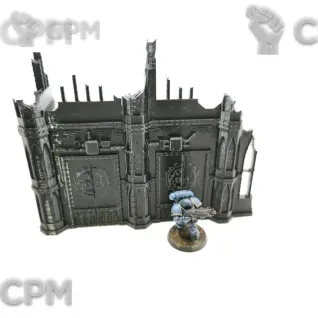 Описание картинки 2 этажная руина Mechanicus от Rev127 по цене 400руб | Свободный Рынок Миниатюр - СРМ