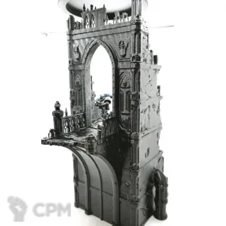 Описание картинки Руина с мостом 40к от Rev127 по цене 500руб | Свободный Рынок Миниатюр - СРМ