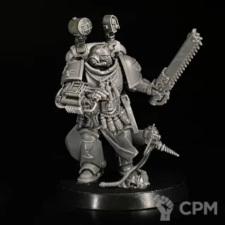 Описание картинки Sanguinary priest миниатюра по вселенной warhammer 40000 от KoofWorkshop по цене 700руб | Свободный Рынок Миниатюр - СРМ
