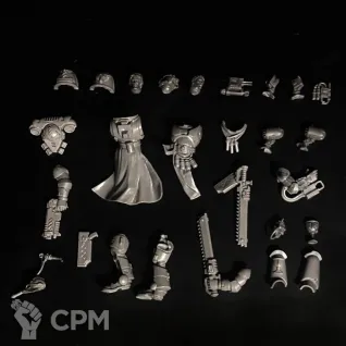 Описание картинки Sanguinary priest миниатюра по вселенной warhammer 40000 от KoofWorkshop по цене 700руб | Свободный Рынок Миниатюр - СРМ